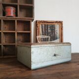Old metal workshop box