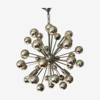 Nice vintage space age seventies sputnik chandelier