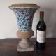 Medici Vase Planter in Cement and Earthenware