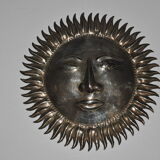 Vintage brass sun
