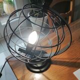 Cage globe lamp