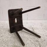 Antique 1911 Vintage Brutalist Industrial Stool