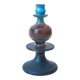 Vintage Vallauris candle holder signed Ferraro in glazed ceramic.