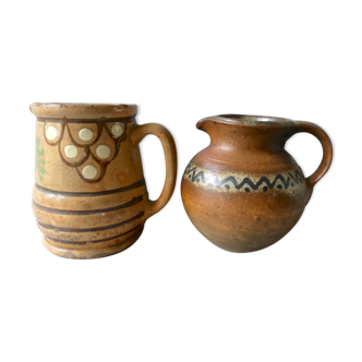 Old sandstone pitchers
