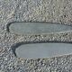 Old pair of boat oars