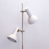 Scandinavian floor lamp with 2 spots circa 1970