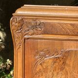 Paire de Lits Style Art Nouveau