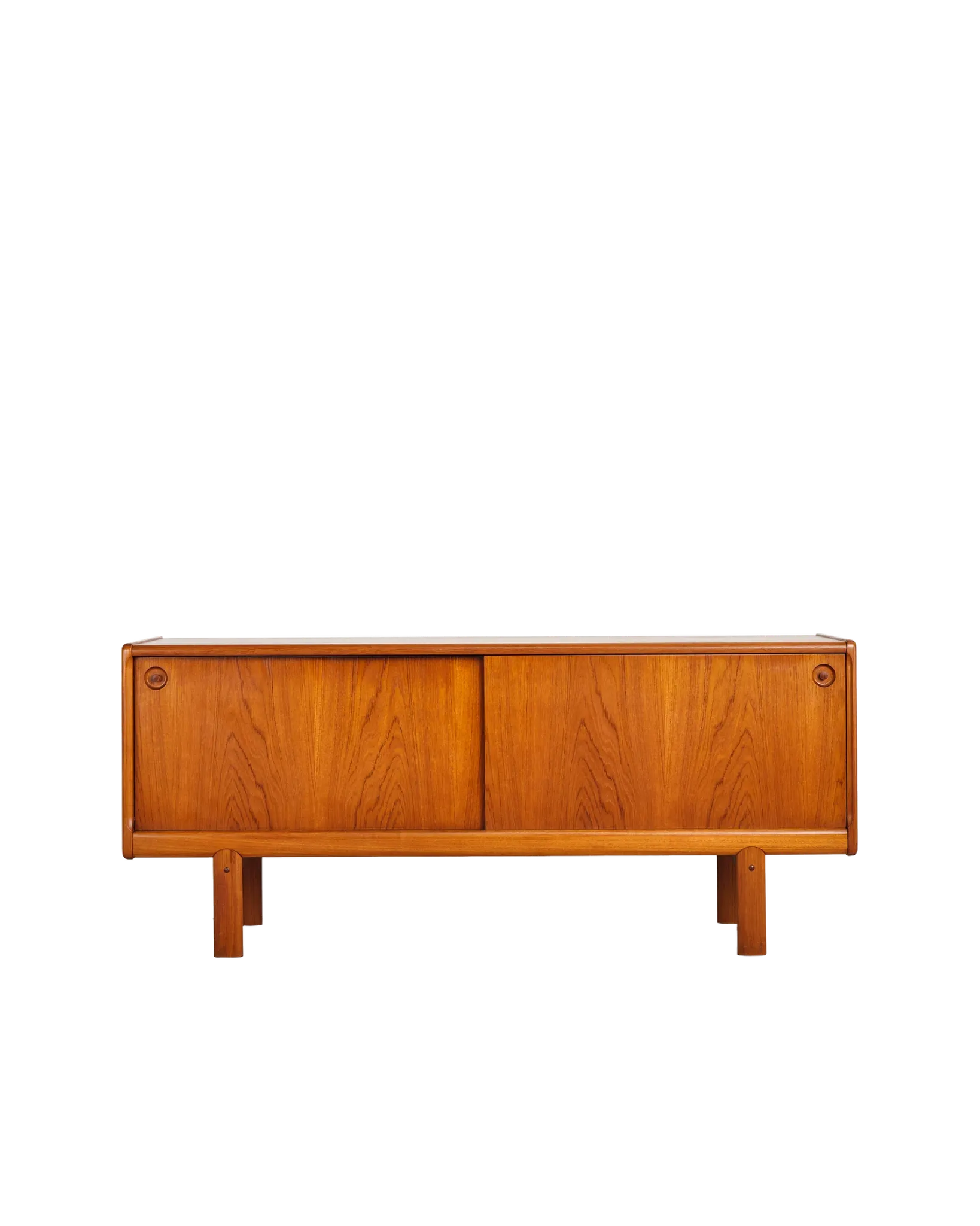 Teak sliding door enfilade by H.W. Klein, Denmark, 1960s