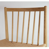 Desk Chair in Oak, FDB Chair, Model J80, Designed by Jørgen Bækmark from 1950s