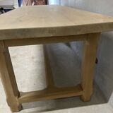 Large solid farmhouse table 2.5m – ideal for large gatherings.