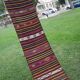 Vintage Turkish hallway rug 63x637 cm