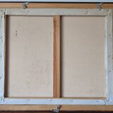 Oil painting on canvas signed Rossini