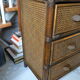 Vintage bamboo and rattan