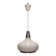 Space Age white opaline water drop pendant light from the 60s/70s