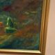 Oil on canvas “Still Life with Fruits” by Olle Bredford,Vintage & Framed 38×30cm