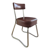 Cognac Pullman Skaï chair