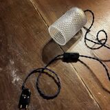 Restored vintage portable lamp