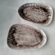 2 Niderviller ceramic raviers Ecume model