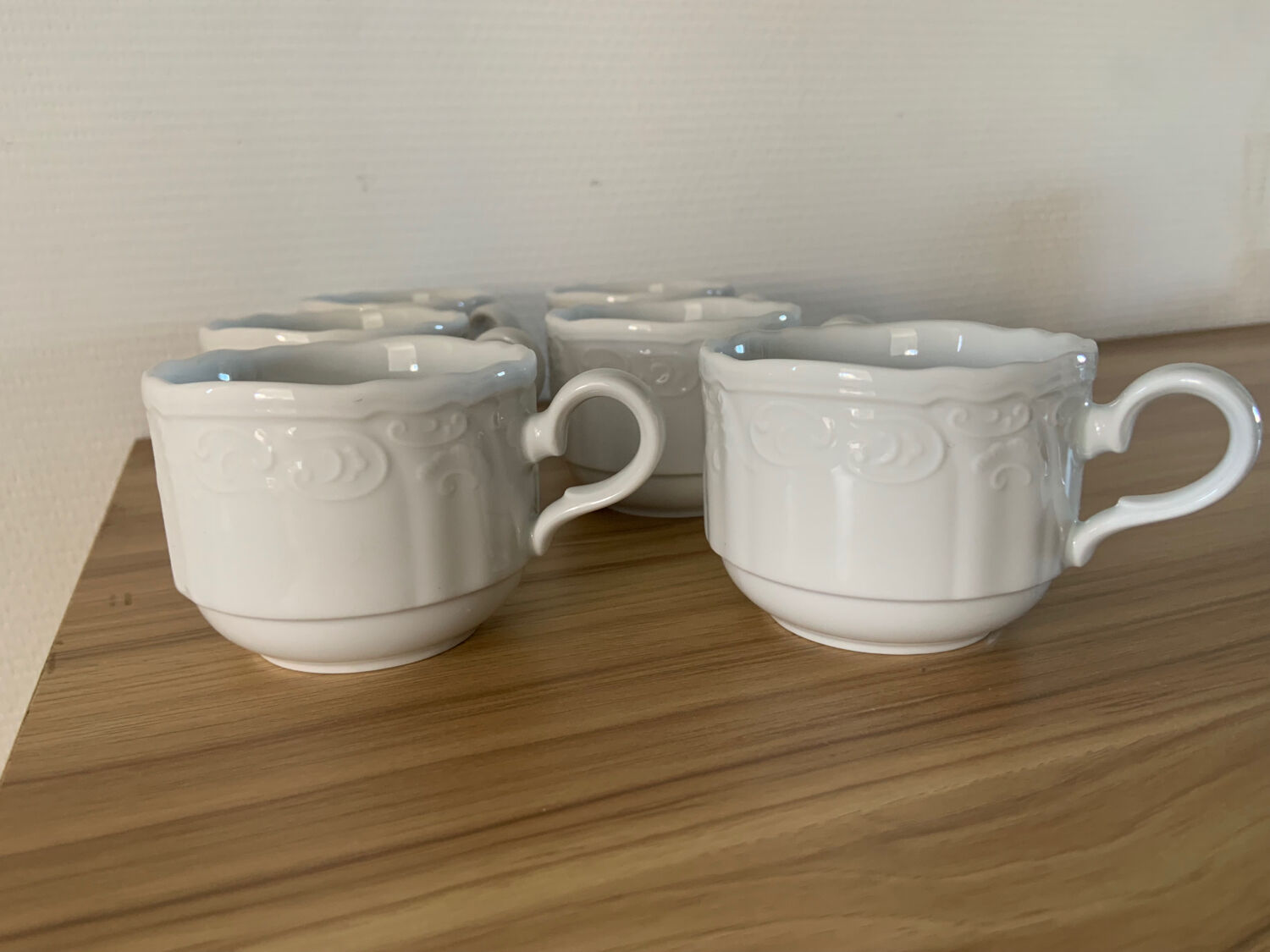 Tasses Bareuther Bavaria blanches