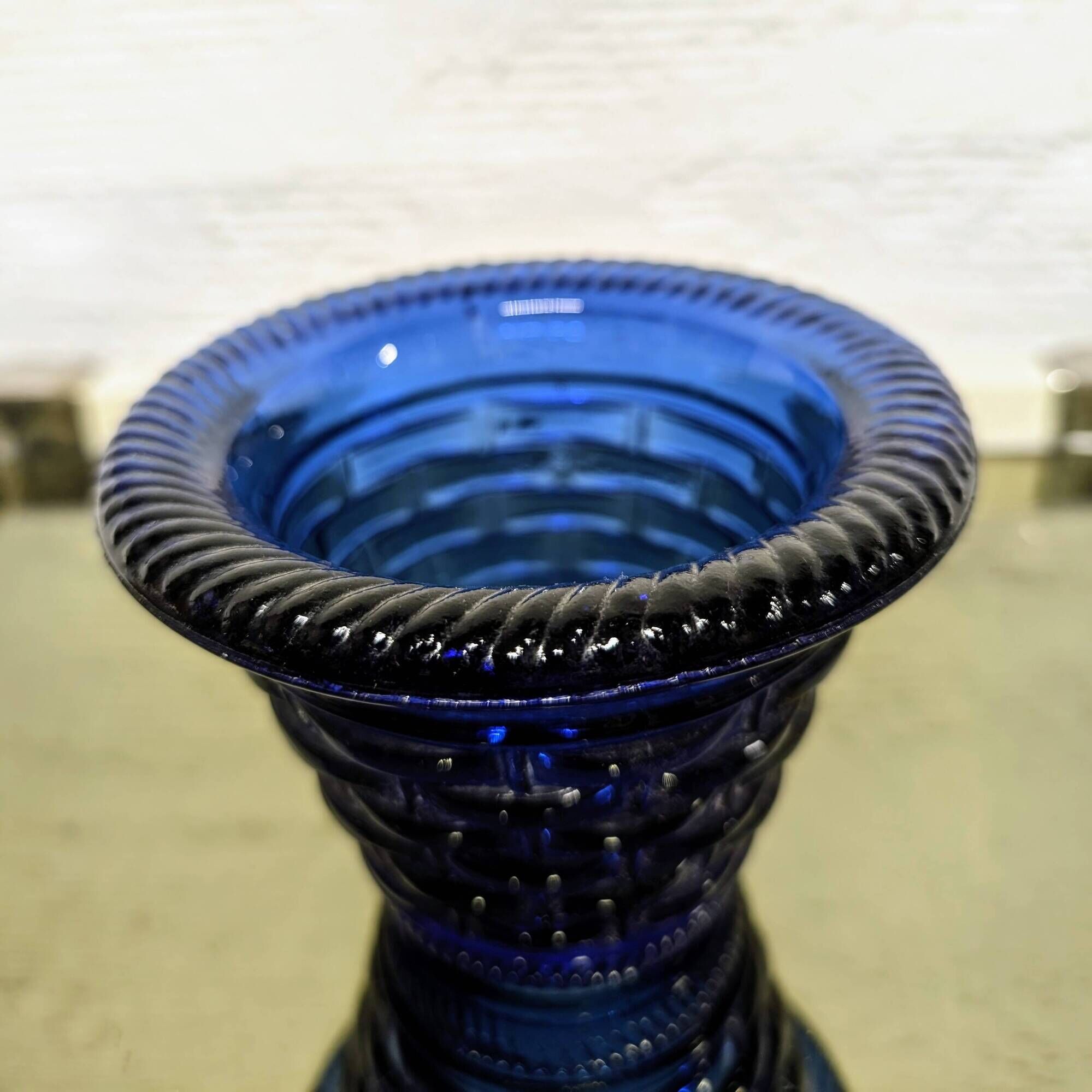 Vintage cobalt blue vase