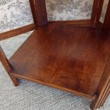 Art Deco Square Pedestal Table