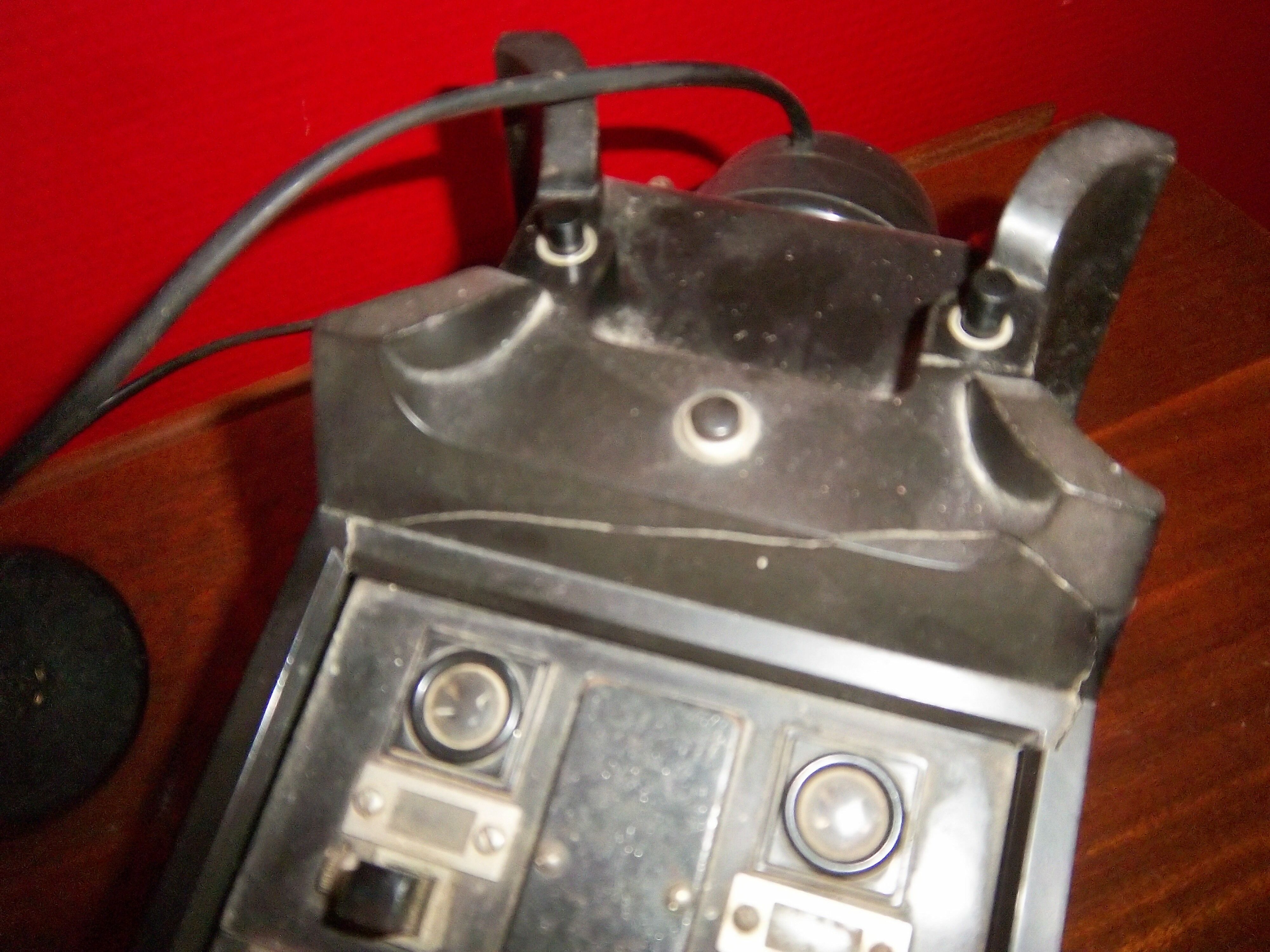 Téléphone en bakélite de 1950 (centrale téléphonique)