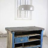 Industrial workbench in oak