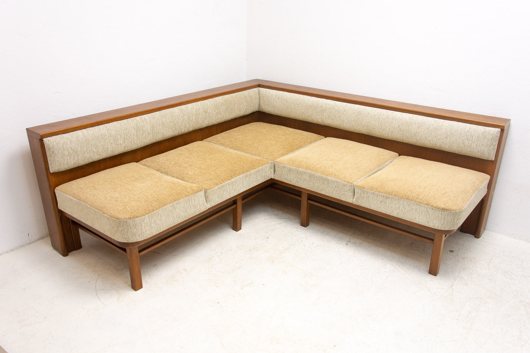 Functionalist dining room corner sofa, Czechoslovakia, 1930´s
