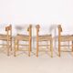 4x Børge Mogensen J39 Oak Dining Chair, FDB Møbler 1981