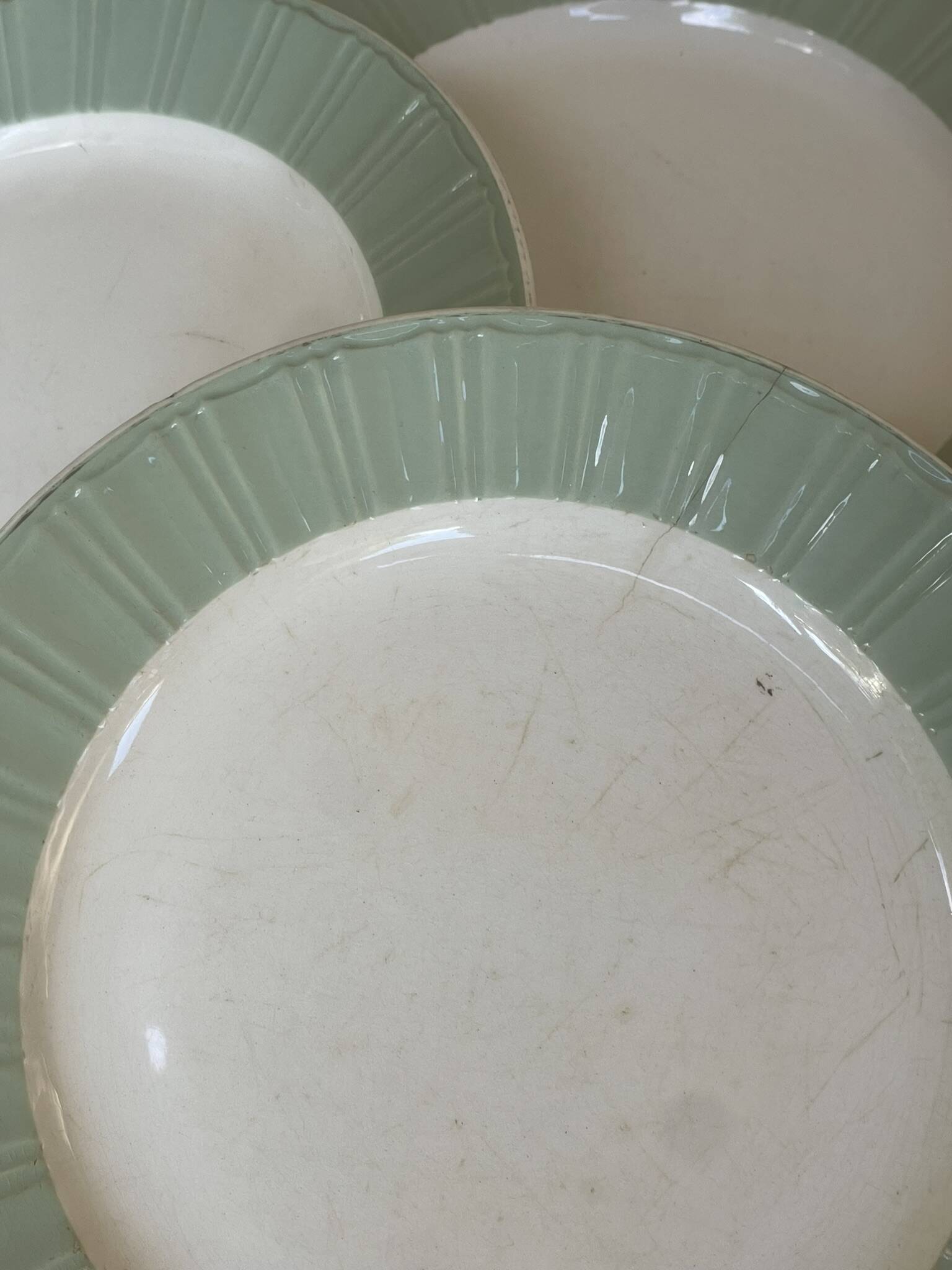 3 Villeroy and Boch flat plates