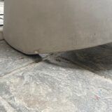 Large concrete lamp