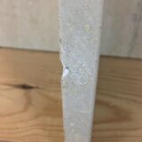 Square travertine coffee table