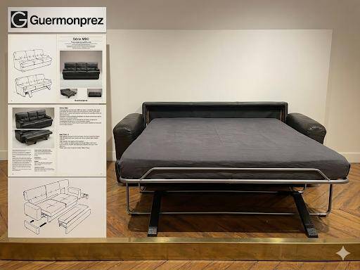 three-seater convertible sofa 140