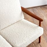 Canapé 3 places Arne Vodder modèle FD164 pour France & Son, Danemark