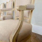 Set of 4 chairs and 2 armchairs 1860