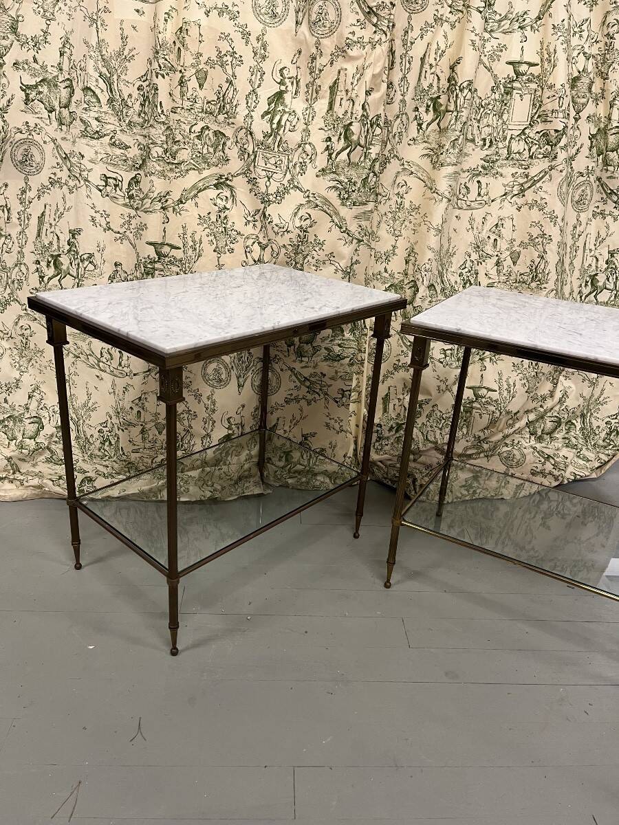 Pair of side tables