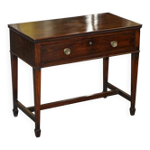Library secretary George III in Cuban mahogany by Gillows, circa 1790.
