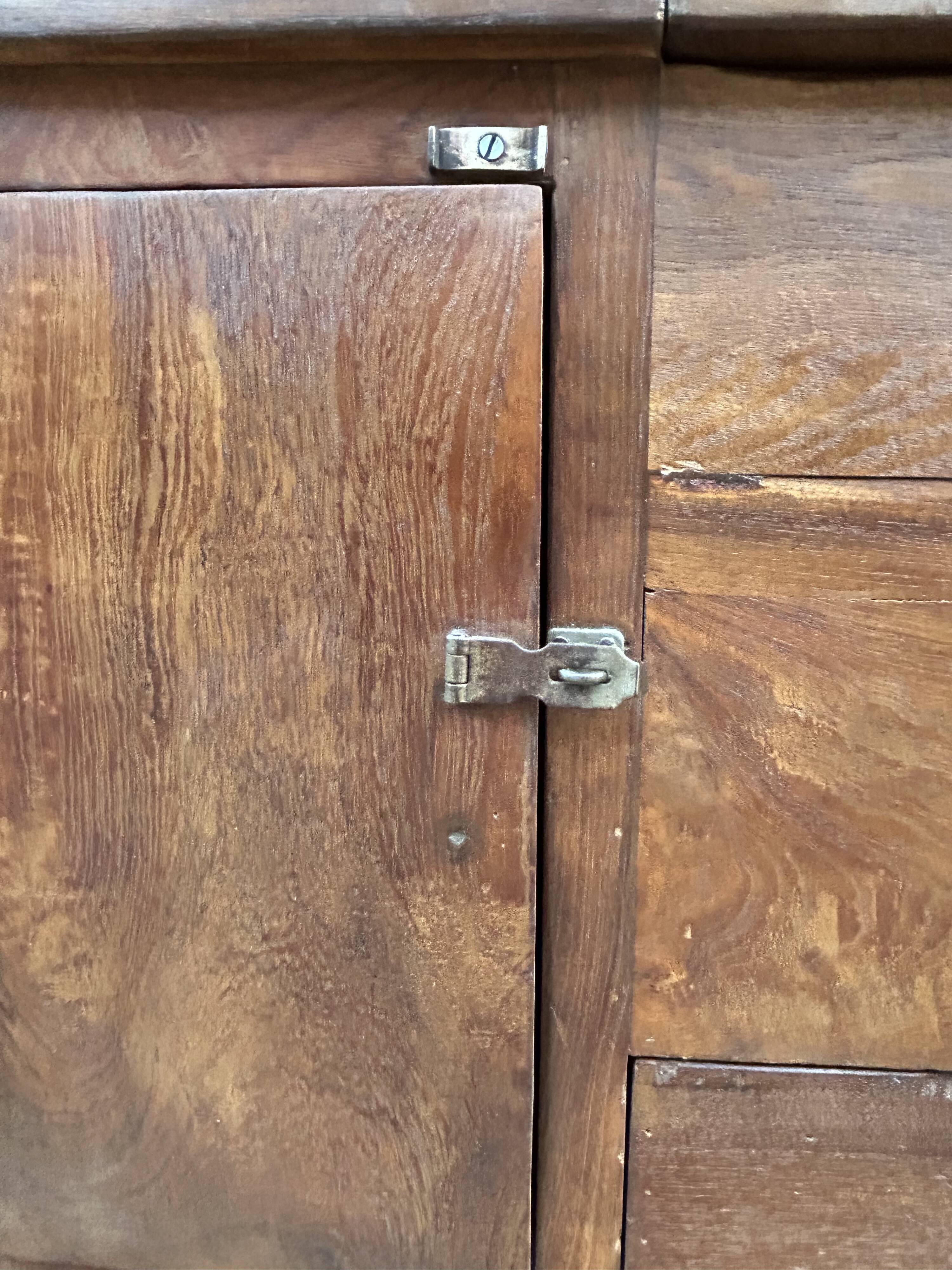 bench - teak safe from Burma