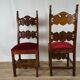 Pair of Renaissance chairs from the early 1900s