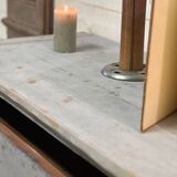 Directoire patinated chest of drawers