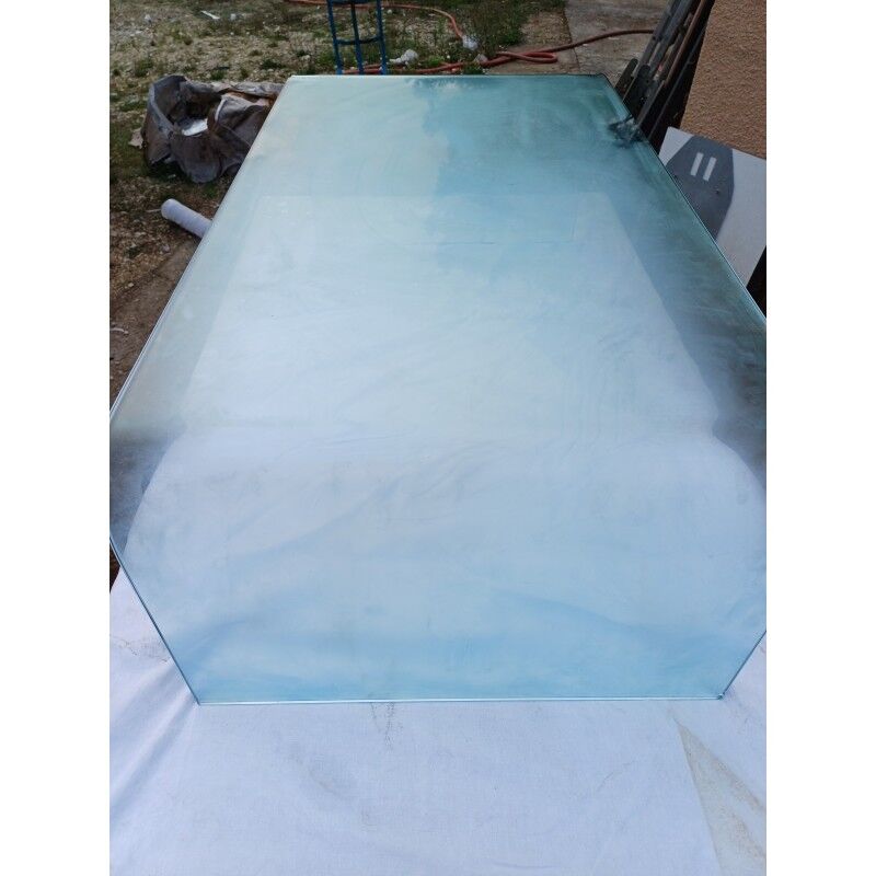 Tempered glass coffee table "Ligne Roset"