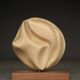 1980s carved applewood Abstract Sculpture