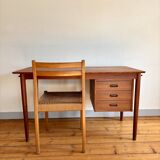 Teak desk by Arne Vodder, 1960 vintage.