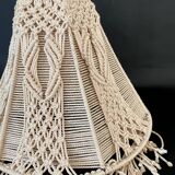 Suspension, baladeuse en coton tressé