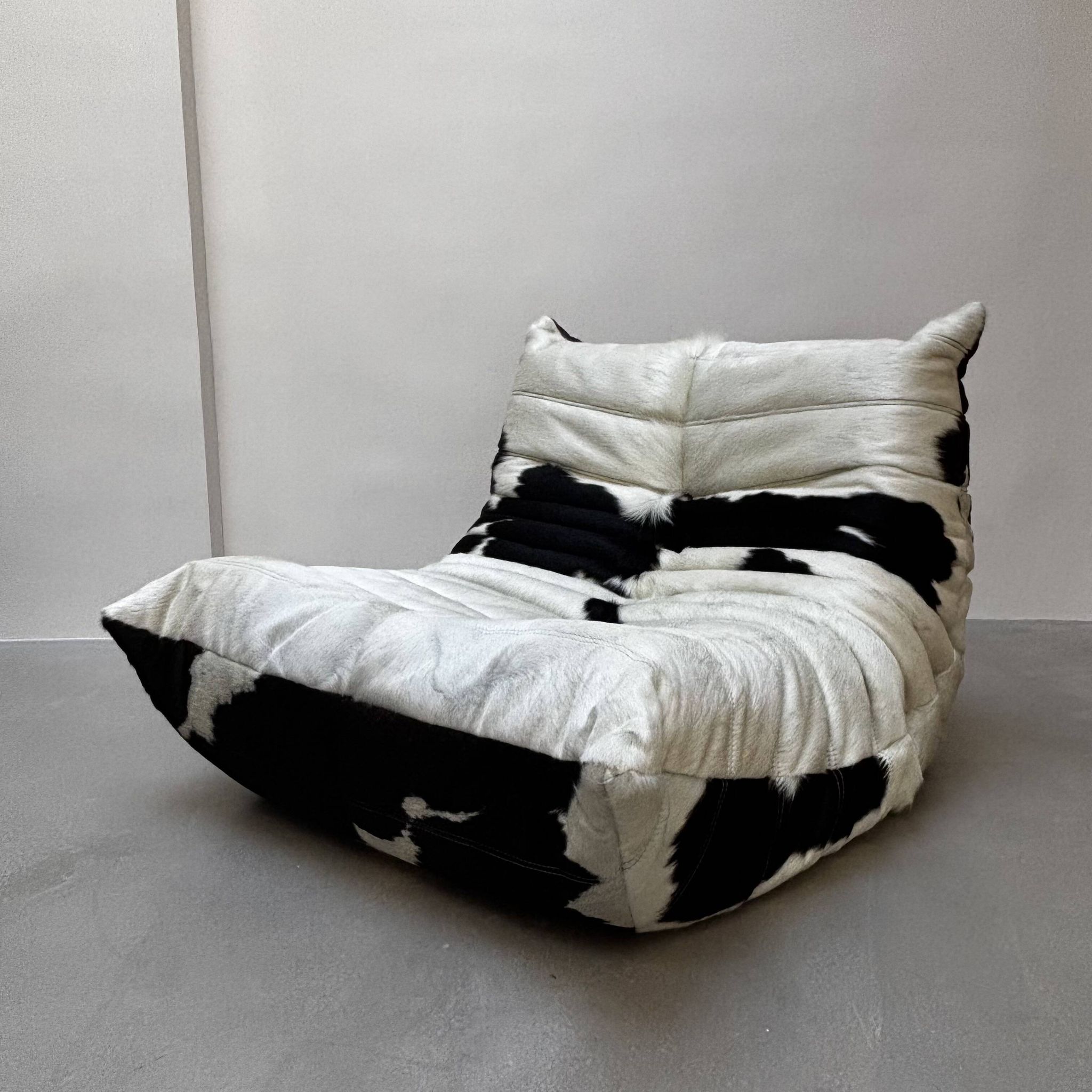 Togo leather armchair by Michel Ducaroy for Ligne Roset