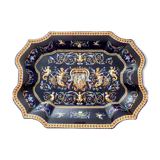 Plat en porcelaine de Gien