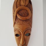 Masque en bois africain