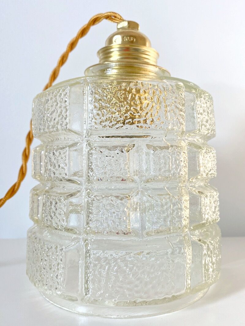 Lampe baladeuse en verre