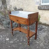 White marble dressing table