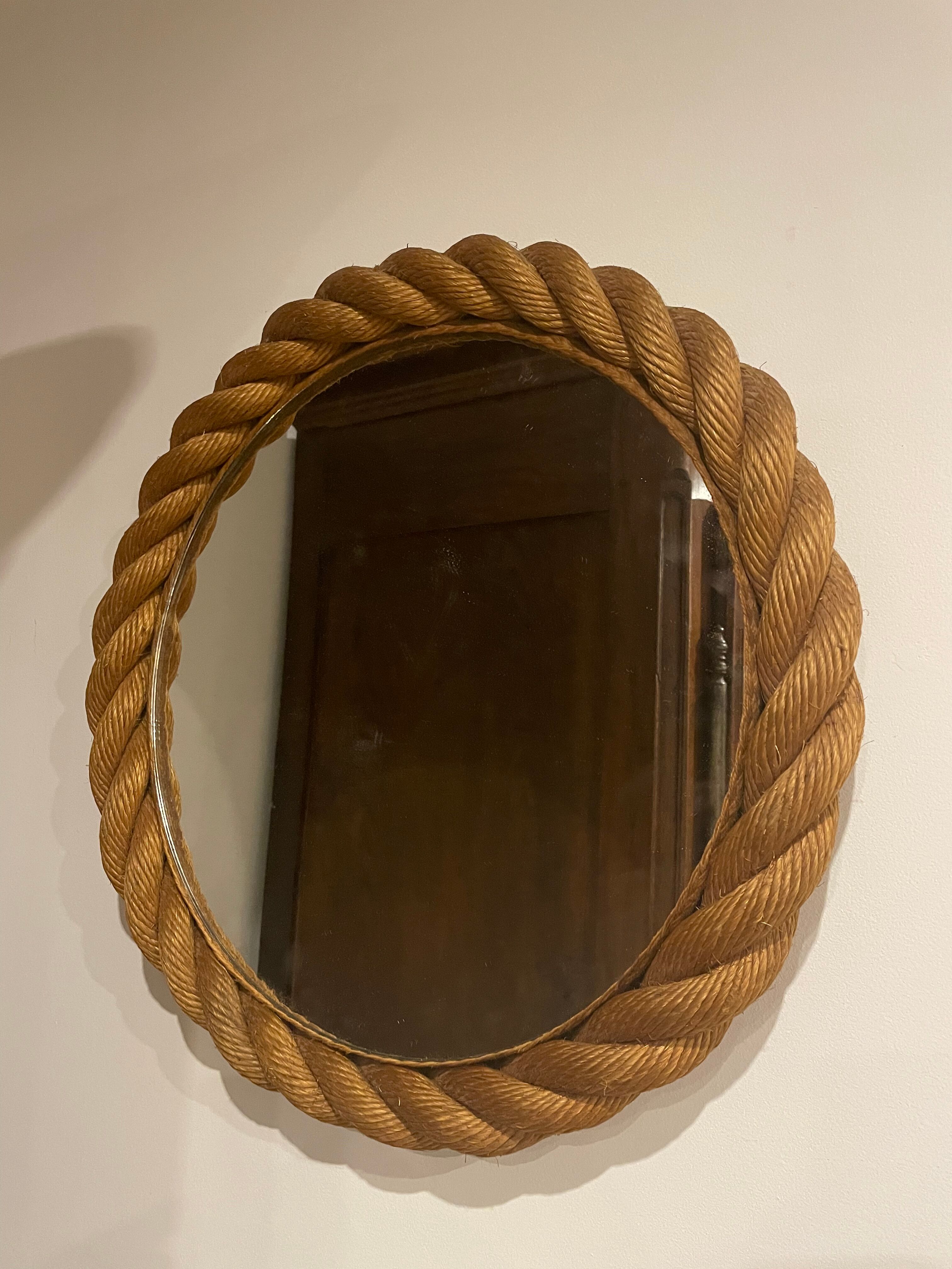 Round mirror rope